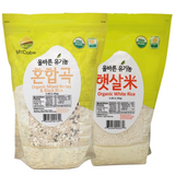 McCabe Organic Grain, 3-Pound (2-Pack) (3lbs White Rice and 3lbs Mixed Barley & Black Rice) - 6lbs