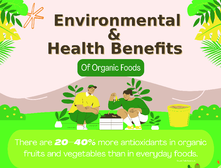 Environmental and Health Benefits of Organic Foods