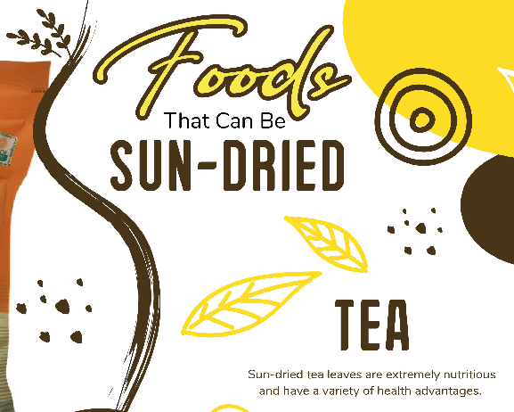 Foods that can be sun-dried