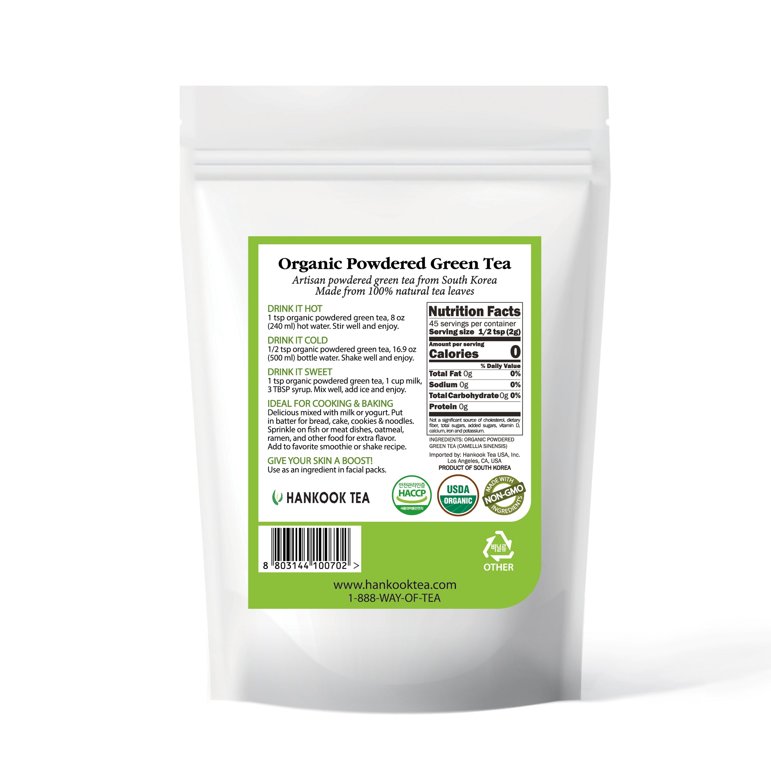 SFMart Organic Powdered Green Tea - Culinary [90g polybag] Beverages & Drinks- SFMart