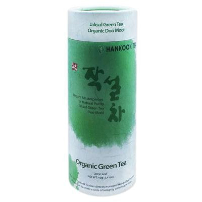 SFMart Organic Green Tea - Doo Mool [40g canister] Beverages & Drinks- SFMart