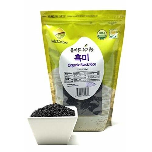 SFMart McCabe Organic Black Rice 3lbs Grain & Rice- SFMart