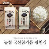 NH [Nonghyup Food] Areumchan sesame oil mineral laver (4g X 16 bags) Snack- SFMart