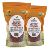 SFMart McCabe Organic Sun-Dried Red Chili Pepper (Yatsufusa Variety), 50g Dried Foods- SFMart