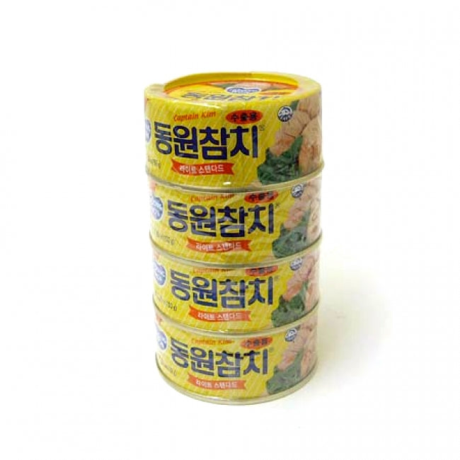 SFMart Dongwon Light Standard Tuna (동원 라이트 스탠다드 참치) 150g x 4cans Canned Foods- SFMart