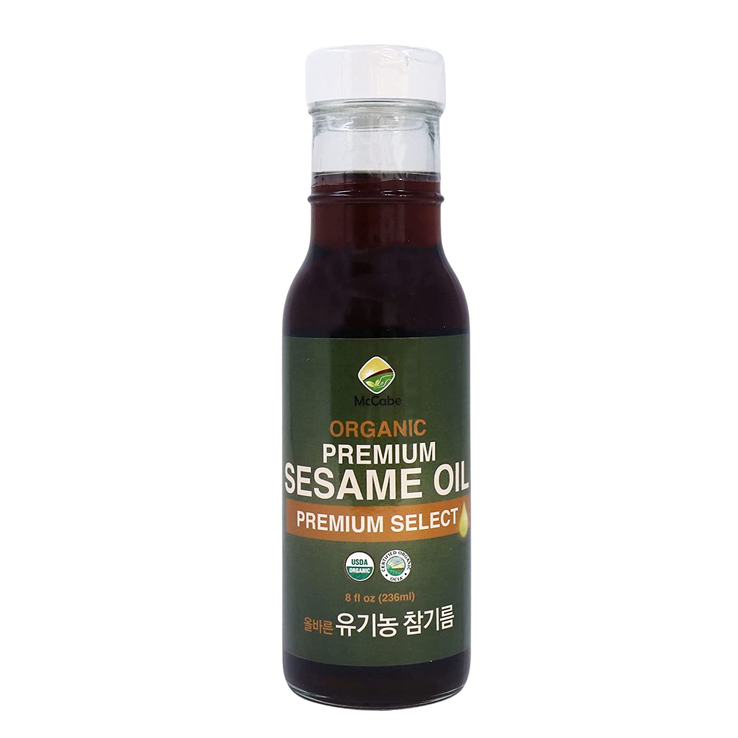 SFMart McCabe Organic Premium Sesame Oil, 8 fl oz Processed- SFMart
