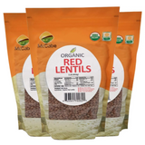 SFMart McCabe Organic Red Lentils, 1-Pound Bean & Lentil- SFMart