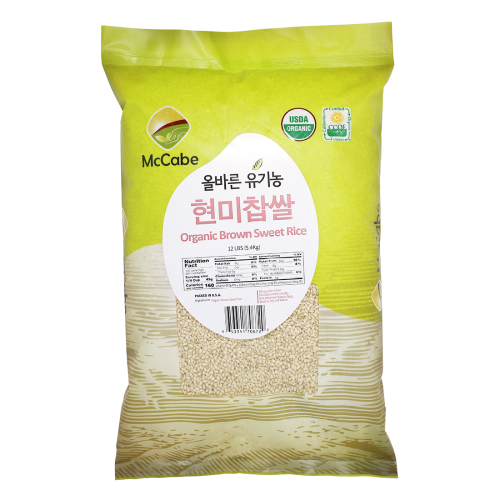 SFMart McCabe Organic Brown Sweet Rice, 12lbs Grain & Rice- SFMart