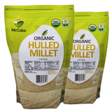 SFMart McCabe Organic Hulled Millet, 2lbs Grain & Rice- SFMart