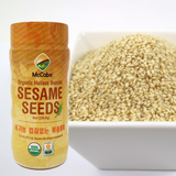 SFMart McCabe Organic Hulless Roasted Sesame Seed (유기농 껍질없는 볶음통깨) 8oz Processed- SFMart