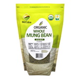 McCabe Organic Whole Mung Bean, 2 lb (32 oz)